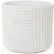 Concretti™ Alpine Indoor/Outdoor Round Planter, 12-5/8" Dia. x 11"H, White