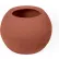 Concretti™ Bonsai Indoor/Outdoor Round Planter, 18-1/2" Dia. x 13-3/8"H, Terra Cotta