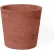 Concretti™ Crocus Indoor/Outdoor Round Planter, 20-1/4" Dia. x 20"H, Terracotta