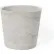 Concretti™ Crocus Indoor/Outdoor Round Planter, 16" Dia. x 16"H, Platinum