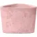 Concretti™ Hawthorne Indoor/Outdoor Triangular Planter, 16"W x 15-3/4"D x 12"H, Blush