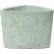Concretti™ Hawthorne Indoor/Outdoor Triangular Planter, 16"W x 15-3/4"D x 12"H, Pistachio