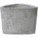 Concretti™ Hawthorne Indoor/Outdoor Triangular Planter, 13"W x 12-1/2"D x 9-1/2"H, Stone