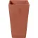 Concretti™ Willow Indoor/Outdoor Square Planter, 15-3/4"W x 15-3/4"D x 29-5/8"H, Terracotta