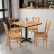 Flash Furniture Ladder Back Restaurant Chair - Natural Wood - Hercules Series