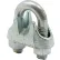 Prime-Line GD 12252 Garage Door Cable Clamps, 5/16 Galvanized,(Pack of 2)