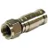 Gardner Bender GDC-6CM F-Series Compression Connector (Rg-6) - 4 pack