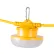 Bergen Industries Temp Light Stringer, Integrated LED Lights, 18/2, 100', 15A, Male & Female Plugs