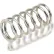 Compression Spring - 0.24 OD x .032 Wire Dia. - Music Wire - Zinc - USA - Pkg of 5 - Gardner 36032G