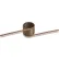180° Torsion Spring - 1.189" Coil Dia. - 0.135" Wire Dia. - Wound Left - Music Wire