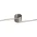 180° Torsion Spring - 0.249" Coil Dia. - 0.028" Wire Dia. - Wound Left - 302 Stainless Steel