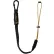 Guardian® Arc Flash Tool Tether w/ SS Screw Gate Carabiner & Cinch Loop End, 10 lb. Cap., Black
