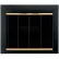 Pleasant Hearth Arrington Fireplace Glass Door Black With Gold Trim AR-1022 43-1/2"L x 33"H