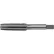 Cle-Line 0401 3/8-16UNC GH3 4-Flute Bright Taper Chamfer Hand Tap - Pkg Qty 3