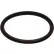 011 O-Ring Epdm, 5/16ID x 7/16OD, 70 Duro, Round, Black