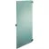 ASI Global Partitions Plastic Laminate Inward Swing Door Without Hardware - 24"W Silver Gray