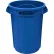 Global Industrial™ Plastic Round Trash Can, 55 Gallon, Blue