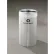 Glaro Recyclepro Value Recycling Can, 23 Gallon, Satin Aluminum
