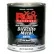 X-O Rust Oil Base DTM Enamel, Satin Finish, Satin Black, Quart - 376152