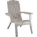 Grosfillex® Westport Adirondack Chairs - Barn Gray