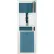 Grosfillex® Sunset Single Unit Towel Valet, Madras Blue Sling with Glacier White Frame