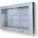 Indoor/Outdoor LCD Guardian TV Enclosure for 50"-55" Monitors, Stainless Steel