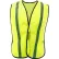 GSS Safety 3001 Non-ANSI Economy Vest with 1"W Stripe, Lime with Silver Stripe, One Size Fits All