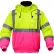 GSS Safety High Visibility Waterproof Bomber Jacket, Type R, ANSI Class 3, XXS/XS, Lime/Pink