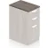 Offices To Go™ Pedestal Top in Artisan Gray - Executive Modular Furniture