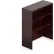 Offices To Go™ - Hutch Bookcase - 36"W x 15"D x 36"H - Mahogany