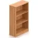 Offices To Go™ 2 Shelf Bookcase in Walnut - Executive Modular Furniture