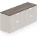 Offices To Go™ Common Top for 2 Storage Components,  Artisan Gray
