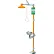 Guardian Equipment Safety Station with Eyewash, Hand and Foot Control, S/S Bowl/Shower Head