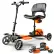 SuperHandy® 4-Wheel Mobility Scooter, 15"W Seat, 330 lb. Capacity, Black/Orange