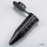 Diamond Midi Centrifuge Tube, 5.0mL, Polypropylene, Attached Snap Cap, Graduated, Black, 200/Pack
