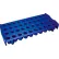 Workstation Rack For CryoCLEAR Vials, Polycarbonate (PC), 40-Place (10x4 format), BLUE