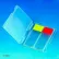 Slide Mailer, Polypropylene, for 2 Slides, Blue, 1000/Pack
