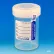 Graduated Tite-Rite Container, 90mL (3 oz.), Sterile, White Screw Cap and ID Label, 400/Pack
