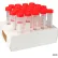 Globe Scientific Diamond Max Centrifuge Tube, 15ml, 25/Cardboard Rack, Polypropylene, 500/Case