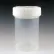 Graduated Tite-Rite Container, 90mL (3 oz., 48mm Opening, White Screwcap, 400/Pack