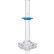 Cylinder, Graduated, Globe Glass, Class B, To Deliver (TD), Dual Grads, ASTM E1272, 5mL, 4/Box