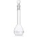 Flask, Volumetric , Globe Glass, Class A, To Contain (TC), ASTM E288, 25mL, 6/Box