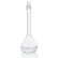 Flask, Volumetric , Globe Glass, Class A, To Contain (TC), ASTM E288, 200mL, 6/Box