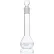 Flask, Volumetric, Wide Mouth, Globe Glass, Class A, To Contain (TC), ASTM E288, 25mL, 6/Box
