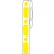 Globe Scientific™ Cryo Label/Dot Combo, 24x13mm & 9.5mm Dot For 1.5mL Tubes, Yellow, 500/Roll