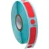 Globe Scientific™ Cryo Label/Dot Combo, 38x13mm & 9.5mm Dot For 2.0mL Tubes, Red, 500/Roll