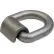 US Cargo Control 1" Weldable D-Ring with Mounting Clip, Gray