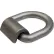 US Cargo Control 3/4" Weldable D-Ring with Mounting Clip, Gray