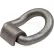 US Cargo Control 1" Bent Weldable D-Ring with Mounting Clip, Gray