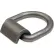 US Cargo Control 1/2" Weldable D-Ring with Mounting Clip, Gray